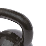 Amazon Basics Cast Iron Kettlebell for Strength Training, Wide Handle, 40 Pounds, Black