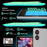 11 Inch Tablet Android 16 Tablets with Keyboard, 36GB RAM + 256GB ROM (2TB Expand), 1280 * 800 ISP Display