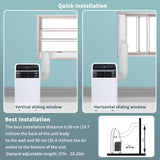 Shinco 10,000 BTU Portable Air Conditioner, Portable AC Unit with Built-in Cool, Dehumidifier & Fan Modes for Room up to 400 sq.ft, RC, Wi-Fi Enabled, 24 Hour Timer, Window Kit