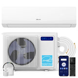DELLA Serena 22 SEER2 18000 BTU Smart Wifi Mini Split Heat Pump Works with Alexa, Energy Star 1.5 Ton Pre-Charged 230V Ductless AC Unit Inverter System for Rooms up to 1000Sq.Ft, 16.4ft Install Kit