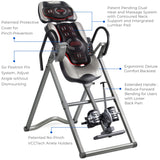 Innova ITM6000 Advanced Heat and Massage Therapeutic Inversion Table Innova Health and Fitness