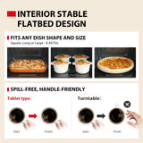 TOSHIBA Flatbed/No Turntable Design Microwave Oven with Inverter Technology, Smart Sensor, Mute Function, 1200W, 1.3 Cu.Ft., Black Stainless Steel, ML-EM13PAITF(BS)