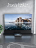 AWOL VISION 110" Motorized ALR Floor Rising Projector Screen for Ultra Short Throw Projector, Projector Screen for Home Theater, 4K/8K Ultra HD, 95% Ambient Light Rejecting,ALR-F211C