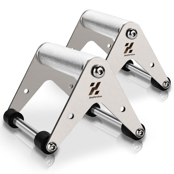 Push Up Stand, Pushup Handles for Strength Training, Heavy-duty Stainless Steel Push Up Bars Gym Exercise Equipment, Hold Up to 500lbs, 1 Pair Semperviren