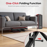 PASYOU Adjustable Foldable Weight Bench for Home Gym with 660LBS, Workout Bench for Incline Decline Flat Bench Press, Full Body Strength Training