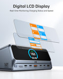 Selore 13-in-1 Laptop Docking Station with 2.26" LCD Display, 160W Max Output, Dual 4K HDMI, 10Gbps USB A/C Ports