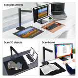 Portable Scanner, Document Scanner, Portable USB Document Camera, Capture with Fast Scan for Meeting and Learning