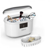 ZKH Ultrasonic Jewelry Cleaner, 48kHz High Frequency Sonic Jewelry Cleaner Machine with 500ml Capacity for Jewelry, Eyeglasses, Watch Straps, Earrings, Ring, Necklaces, Razors, Dentures