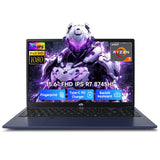 NIMO 15.6" IPS FHD-Gaming-Laptop, AMD Ryzen 7 8745HS 32GB DDR5 RAM 1TB SSD Radeon 780M Graphics (8C/16T, up to 4.9GHz) 100W Type-C Backlit Keyboard, Fingerprint USB-C 4.0 (Renewed)