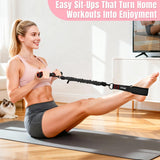 Upgraded Multifunction Pedal Resistance Band with Handle, 3 Tube Adjustable Resistance Bands for Abdomen, Waist, Arm, Core/ABS, Leg Workout