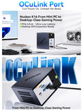 GMKtec K16 Gaming Mini PC Ryzen 7 7735HS (Max 4.75GHz) 32GB LPDDR5 1TB SSD