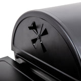King-Griller Gambler Portable Charcoal Grill in Black Char-Griller