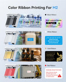 NIIMBOT M2 Thermal Transfer Label Maker, Tapes No Fading for Office Lab Use