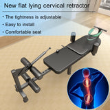 WUGCHDA Alternative Inversion Table, Full Body Stretch Machine, Electric Inversion Tables for Back Pain, 440 Pound Capacity (Black, Manually Low)