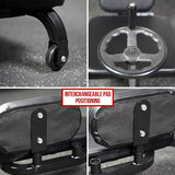 Valor Fitness Adjustable Leg Stretcher Adductor Machine -Leg Split Flexibility Training Equipment - 180 Degrees - Stretching Home Workout Max Weight 300 lbs Valor Fitness