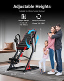 HARISON Inversion Table for Back Pain Relief - Decompression Back Stretcher, 350LBS Capacity Strength Training Inversion Equipment, Decompression Table with Safe Belt & Comfortable Ankle Holders