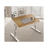 Foldable Lap Desk, Adjustable Angle & Height Portable Bed Laptop Tray Table