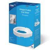 Raised Toilet Seat, Adds 3.5 Inches of Height to Toilet Carex