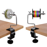 Fishing Line Spooler Portable Fishing Line Winder Spooler Machine Adjustable Stable Reel Spooler with Clamp Spooling Station System for Spinning Casting Reels
