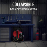 PowerSmart 40V 17" Cordless Lawn Mower, 3-in-1 Brushless Push Lawn Mower with 4.0Ah Battery & Charger