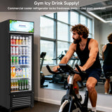 BODEGACOOLER Beverage Refrigerator, 321L/339 Qt Commercial Refrigerator For Kitchen, Home,Office and Garage, 300 Cans & 160 Bottles