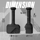 Yes4All 25lbs Hammer Kettlebell Anti Slip Handle Workout for Macebell Weights Exercises, Special Shape Kettlebell Push up, Handle Grip Strength Training Equipment Yes4All