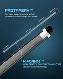 KONLLEN 2.0 Carbon Fiber Pool Cue Set, Low Deflection 11.8mm Tip