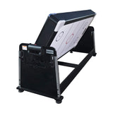 RACK Triad 7-Foot 3-in-1 Multi-Game Swivel Billiard/Pool Table (Black Felt with Black Body) – Pool, Table Tennis & Air Hockey Combo Game Table for Adults & Kids, Home Game Rooms