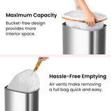 24 Gallon Sensor 2.0 Kitchen Trash Can with Lid, Commercial Grade Automatic Stainless Steel Touchless Recycle Bin