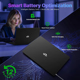 NIMO 17.3" Gaming Laptop, AMD Ryzen 9 8945HS (8C/16T, Up to 5.2GHz), 64GB DDR5 RAM 1TB SSD, Radeon 780M Graphics, 100W PD Fast Charge, Fingerprint, AI-Powered Business & Gaming PC, Win 11