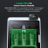 Creality K2 Pro Combo (A) 3D Printer, Multicolor Color Printing with CFS, 600mm/s High-Speed