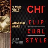 CHI Original Digital Ceramic Hair Straightener 1″ Flat Iron, Professional Tourmaline Hairstyling Tool for Smooth Frizz-Free Hair, Adjustable Digital Temperature Display, Salon-Quality Results