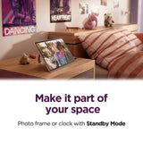 Lenovo Tab Plus Gen 2 - Entertainment Tablet and Clear Case - 12.1″ 2.5K IPS Touch Display - 120Hz - MediaTek Dimensity 7400 CPU - 8GB Memory - 256GB UFS Storage - Integrated Arm Mali-G615 MC2 GPU