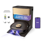 Shark UV Reveal PowerDetect Robot Vacuum, Espresso, RV3024XEUSPU