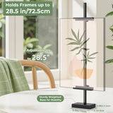 Rofio Adjustable Tabletop Easel, Picture Frame & Sign Display Stand, Black