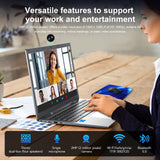 HPIKVAR 17.3″Windows11 Home Laptop RAM 16GB SSD 256GB Office 2024
