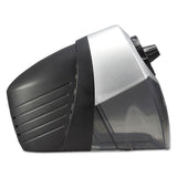 Electric Pencil Sharpener - Battery or Cord Powered Portable Sharpener, Grey Bostitch