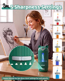 AFMAT PSY2 Electric Pencil Sharpener, Fully Automatic, for 6.5-12mm Pencils