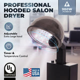Hot Dryer Professional Hooded Standing Salon Dryer Buy-Rite Salon & Spa Equipment