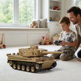 AoreSpty RC Tank that Shoots Water Bullets, 1:22 Tiger Remote Control Tank with Infrared Battle System, Army Toy for Kids and Adults, RC Military Vehicles