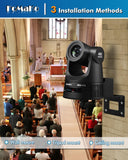 FoMaKo 4K 60fps NDI PTZ Camera, Supports NDI HX3 4K 60fps Output