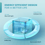 48 Can Beverage Refrigerator cooler-Mini Fridge Glass Door for Beer Drinks Wines | 1.3 cu.ft EUHOMY