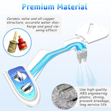 Toilet Bidet with Dual Nozzles Sprayer, Adjustable Water Aünsffer