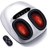 Shiatsu Foot Massager Machine with Heat & Remote, 2026 Upgraded Deep Kneading Feet Massager for Plantar Fasciitis & Neuropathy, 3 Heat Levels, Multi-Mode Massage, Auto-Off Timers, Gifts for Women Men