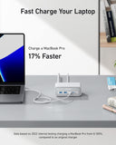 Anker 525 Charging Station, 7-in-1 USB C Power Strip, 65W Max