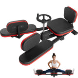 Loyesm 330LBS Heavy Duty Leg Stretcher Machine - Steel Frame Split Trainer with Adjustable Soft Padding, Flexibility Stretching Equipment for Home Gym, Dance & Yoga