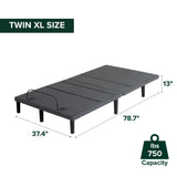 Zinus Nadia Adjustable Bed Frame, Electric Reclining Base, Twin XL