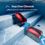 iGarden K Pro Cordless Robotic Pool Cleaner, 12H Runtime for Inground Pools, Wall Climbing & Waterline Scrubbing, 6604 GPH Suction, Smart AI Navigation, App & Touchscreen Control