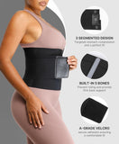SHAPELLX Women Waist Trainer Tummy Control Waist Cincher Slim Body Shaper Fajas Colombianas Moldeadoras Corset Shapewear Black
