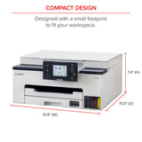 All-in-One Wireless Supertank [Megatank] Printer | Print, Copy and Scan| Mobile Printing |2.7" LCD Color Touchscreen | Auto Duplex Printing